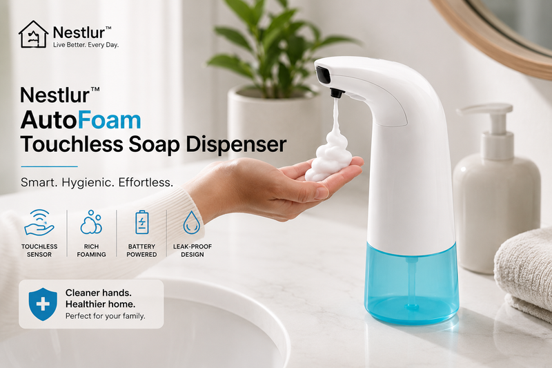 Nestlur™ AutoFoam Touchless Soap Dispenser