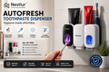 Nestlur™ AutoFresh Toothpaste Dispenser