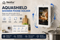 Nestlur™ AquaShield Shower Phone Holder