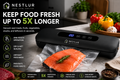 Nestlur™ FreshSeal Vacuum Food Sealer Machine | Keeps Food Fresh Up to 5X Longer